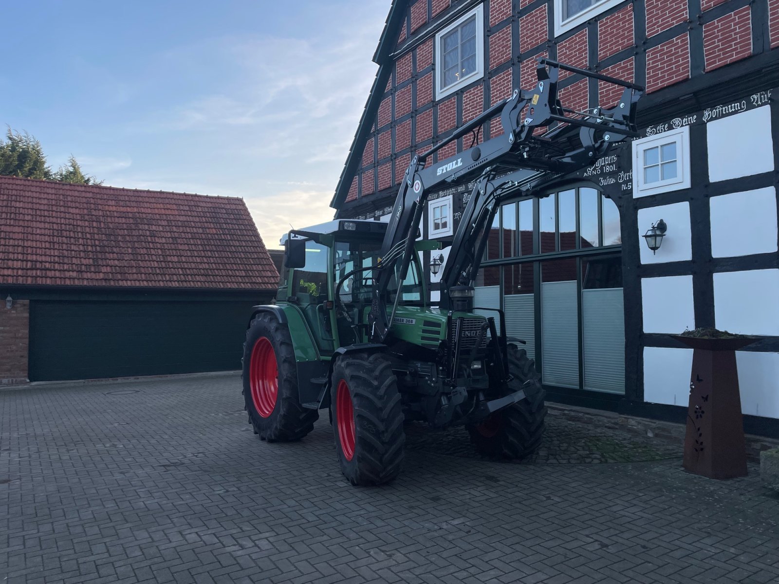 Traktor del tipo Fendt Farmer 308 LSA, Gebrauchtmaschine en Hunteburg (Imagen 8)