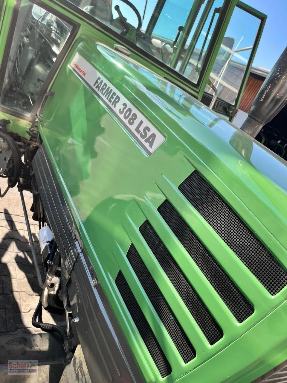 Traktor typu Fendt Farmer 308 Turbomatik mit EHR, Gebrauchtmaschine v Schierling (Obrázek 10)