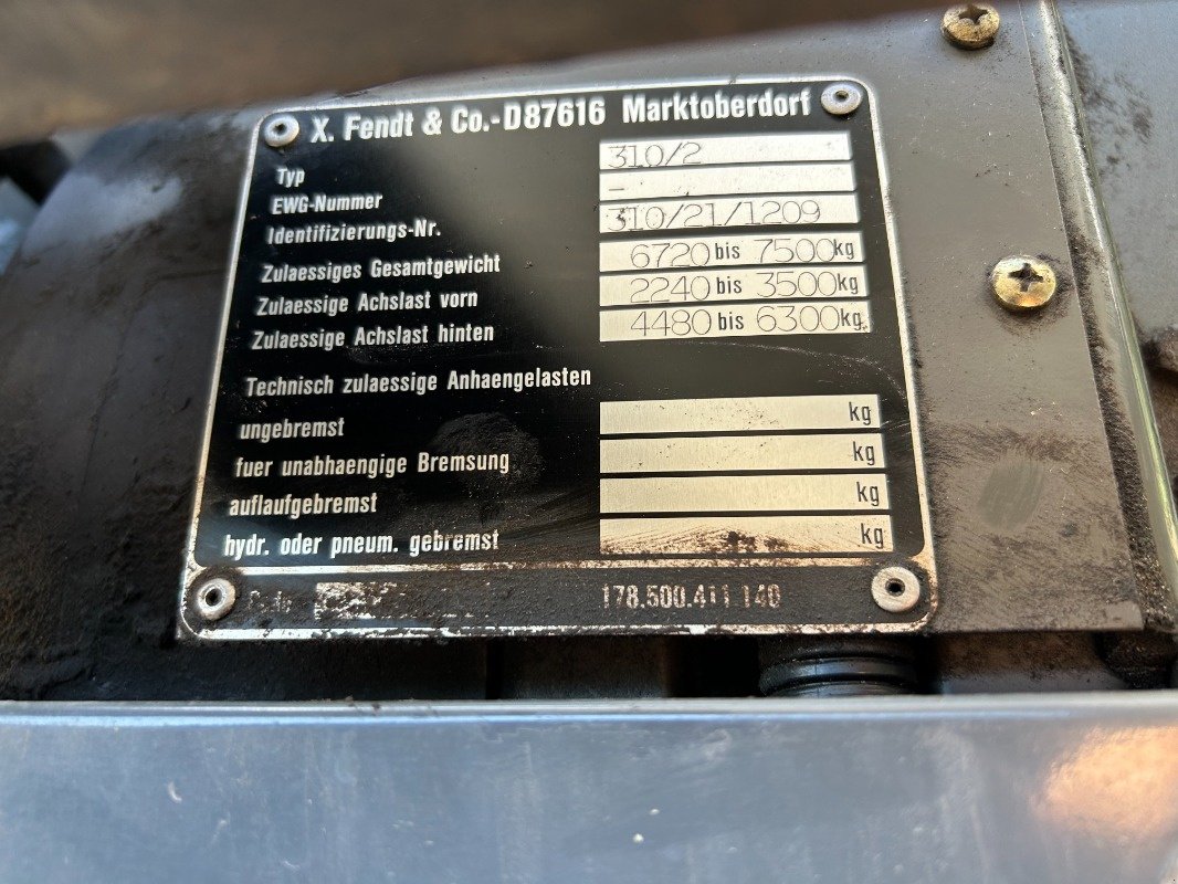 Traktor of the type Fendt Farmer 310, Gebrauchtmaschine in Sittensen (Picture 18)