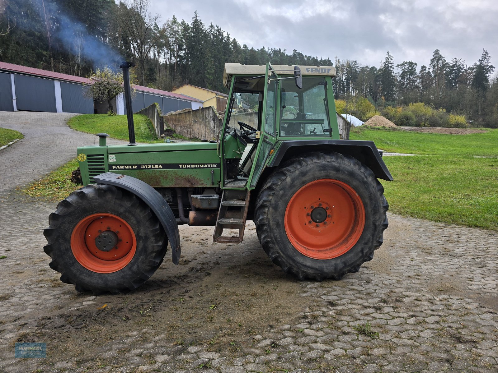 Traktor Türe ait Fendt Farmer 312 LSA, Gebrauchtmaschine içinde Neuhof-Zenn (resim 2)