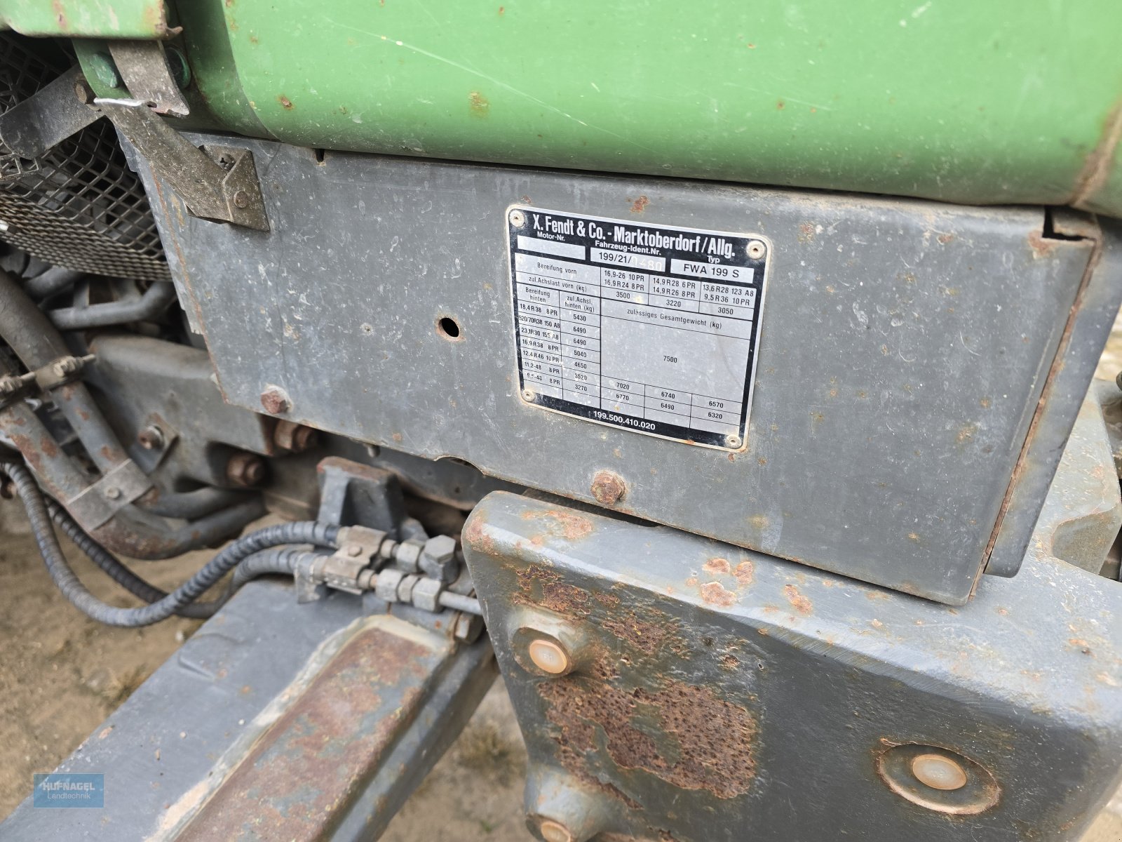 Traktor Türe ait Fendt Farmer 312 LSA, Gebrauchtmaschine içinde Neuhof-Zenn (resim 5)