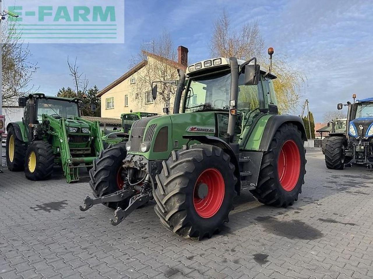 Traktor des Typs Fendt farmer 412 vario, Gebrauchtmaschine in DAMAS?AWEK (Bild 1)