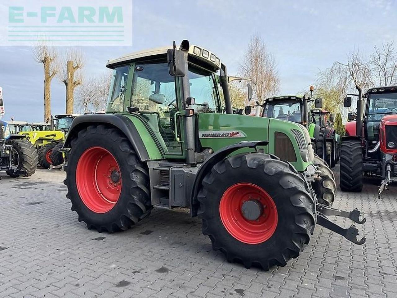 Traktor des Typs Fendt farmer 412 vario, Gebrauchtmaschine in DAMAS?AWEK (Bild 4)