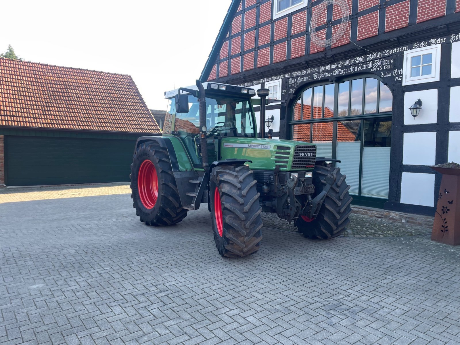 Traktor du type Fendt Favorit 512 C, Gebrauchtmaschine en Hunteburg (Photo 8)