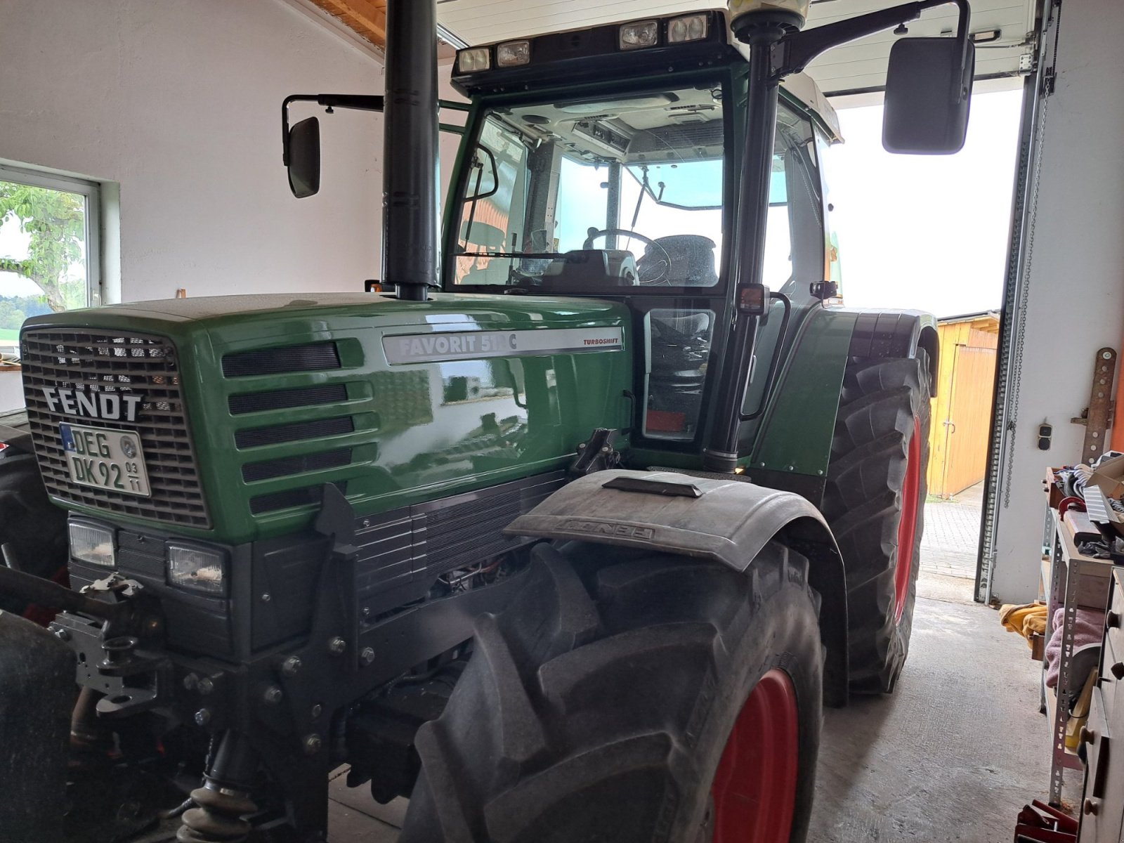 Traktor του τύπου Fendt Favorit 512 C, Gebrauchtmaschine σε Hengersberg (Φωτογραφία 1)