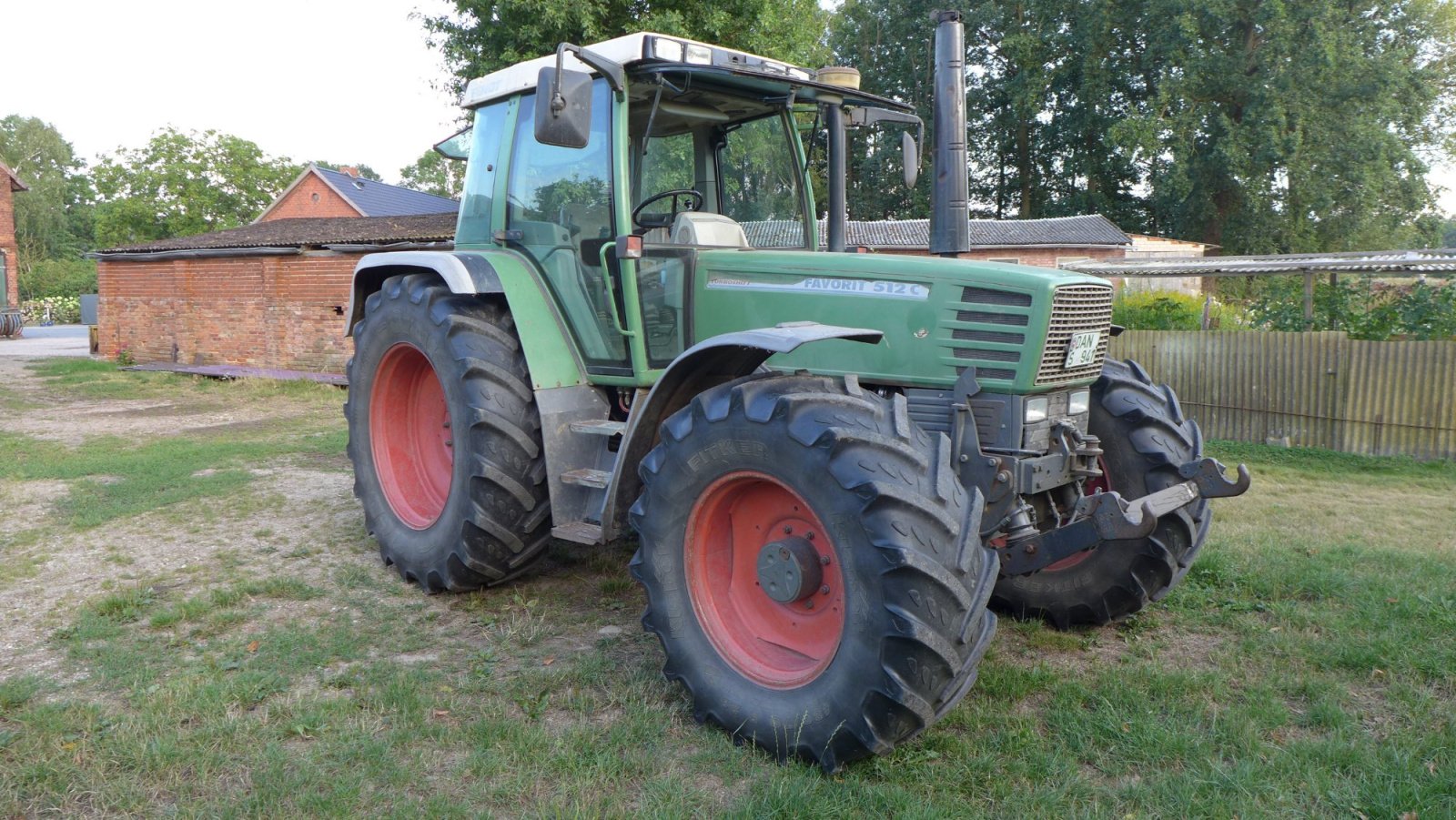 Traktor typu Fendt Favorit 512 C, Gebrauchtmaschine w Wustrow (Zdjęcie 1)