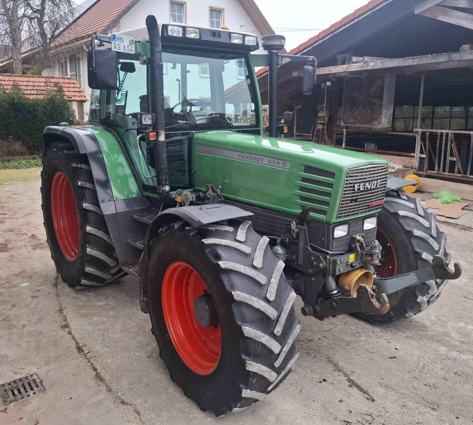 Traktor типа Fendt Favorit 512 C, Gebrauchtmaschine в Mindelheim (Фотография 1)