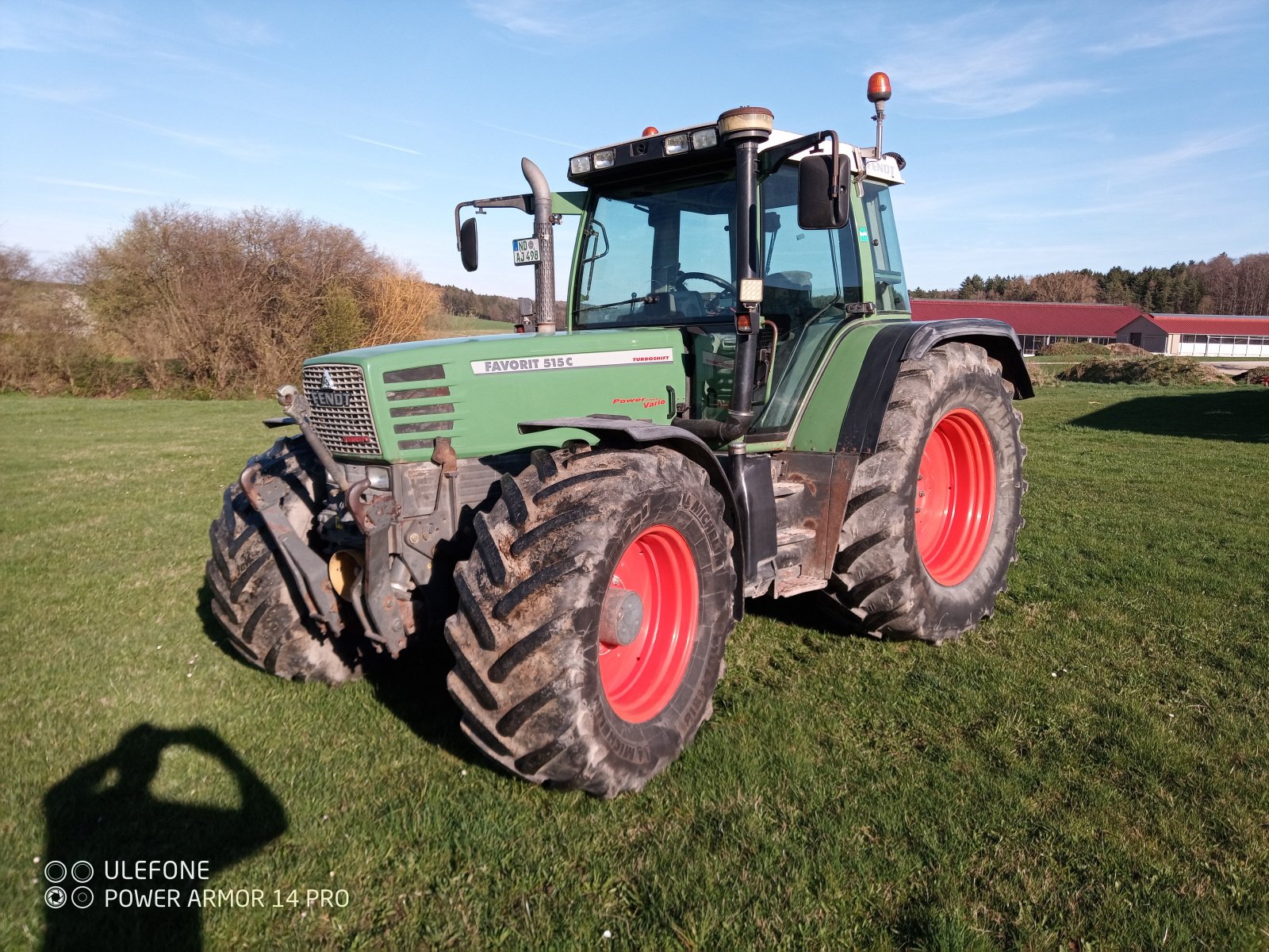 Traktor van het type Fendt Favorit 515 C, Gebrauchtmaschine in Ammerfeld (Foto 1)