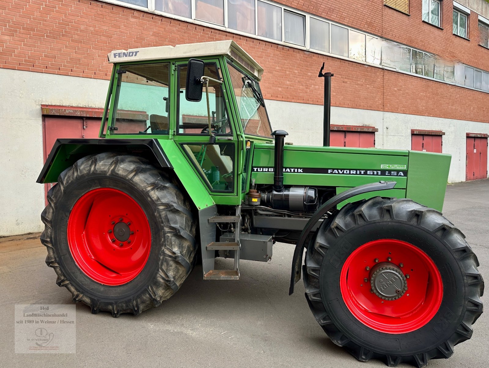 Traktor des Typs Fendt FAVORIT 611 LSA EHR, DL, 40 KM/h ( kein 612 614 615 ), Gebrauchtmaschine in Weimar/Hessen (Bild 4)