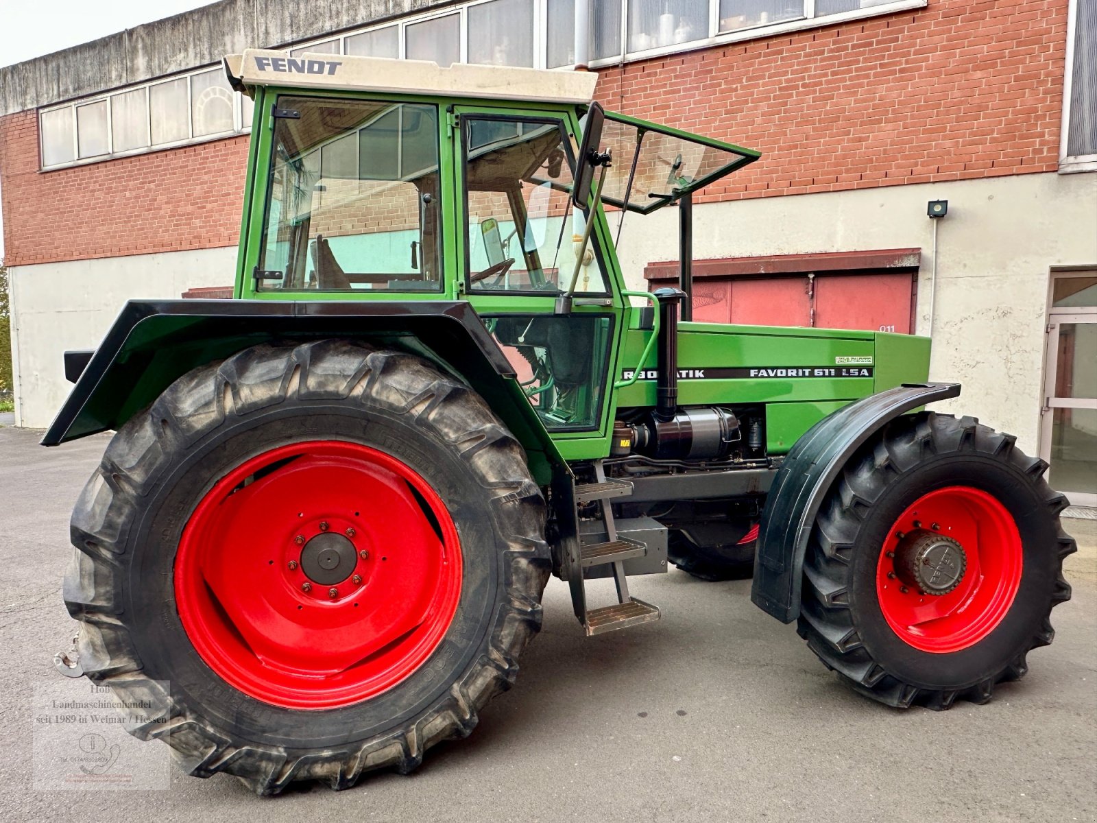 Traktor des Typs Fendt FAVORIT 611 LSA EHR, DL, 40 KM/h ( kein 612 614 615 ), Gebrauchtmaschine in Weimar/Hessen (Bild 5)