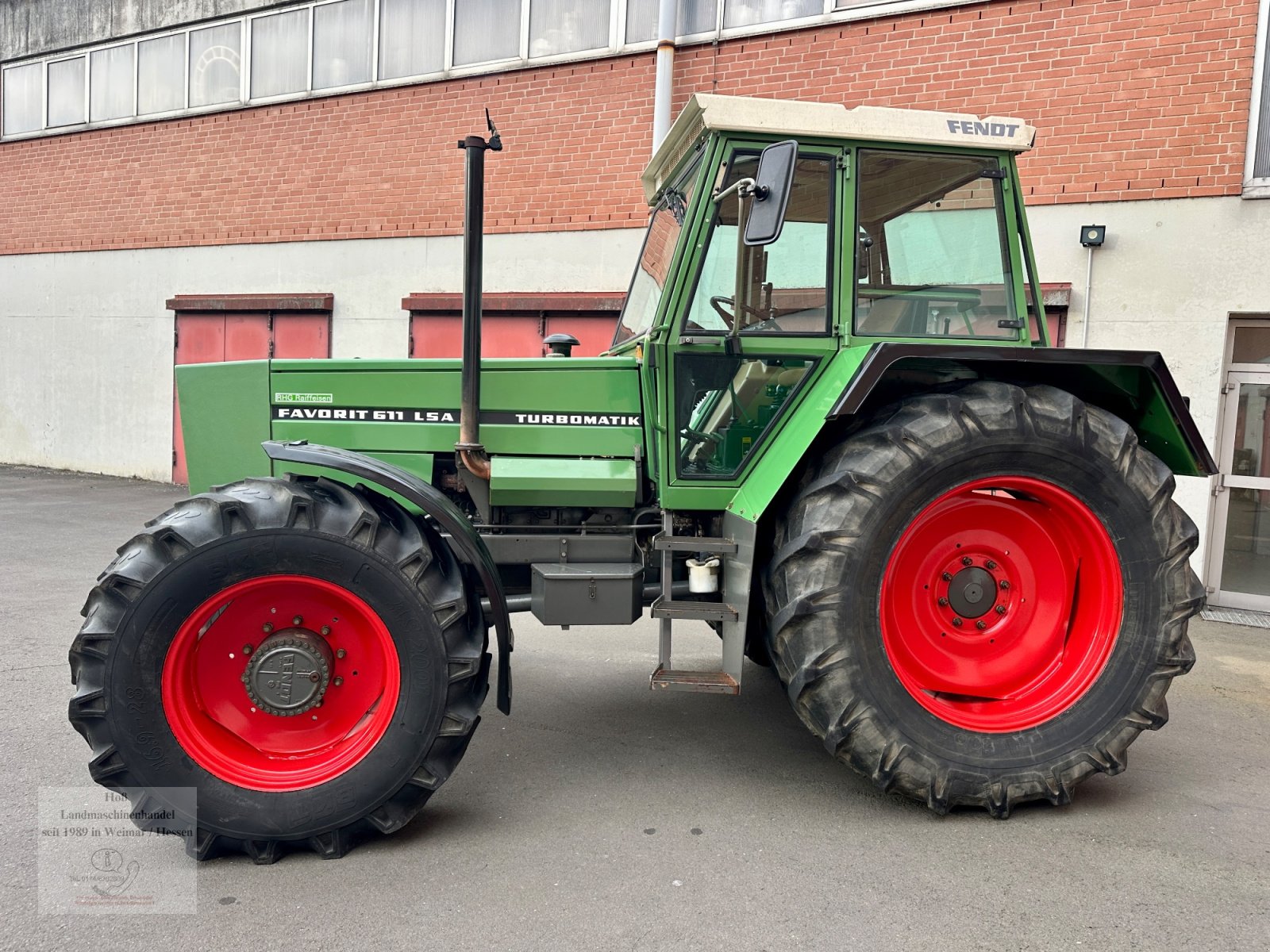 Traktor des Typs Fendt FAVORIT 611 LSA EHR, DL, 40 KM/h ( kein 612 614 615 ), Gebrauchtmaschine in Weimar/Hessen (Bild 11)