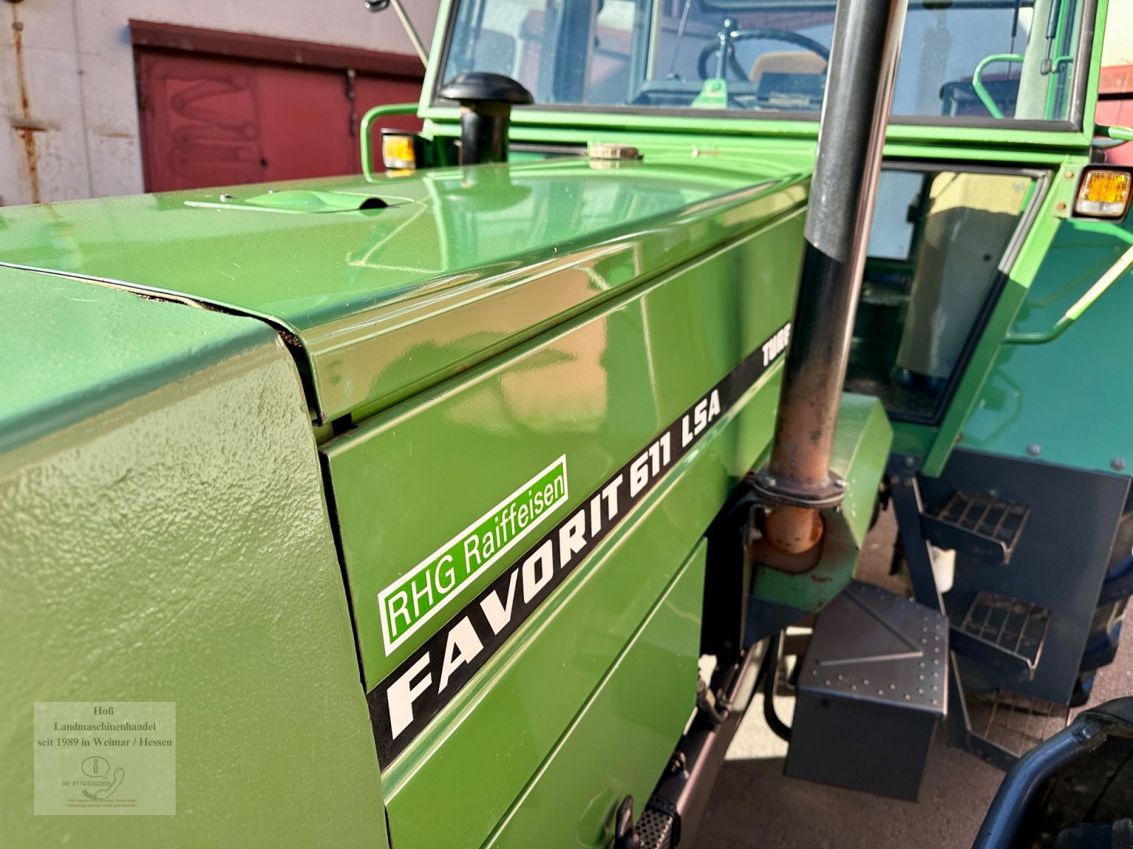 Traktor des Typs Fendt FAVORIT 611 LSA EHR, DL, 40 KM/h ( kein 612 614 615 ), Gebrauchtmaschine in Weimar/Hessen (Bild 12)