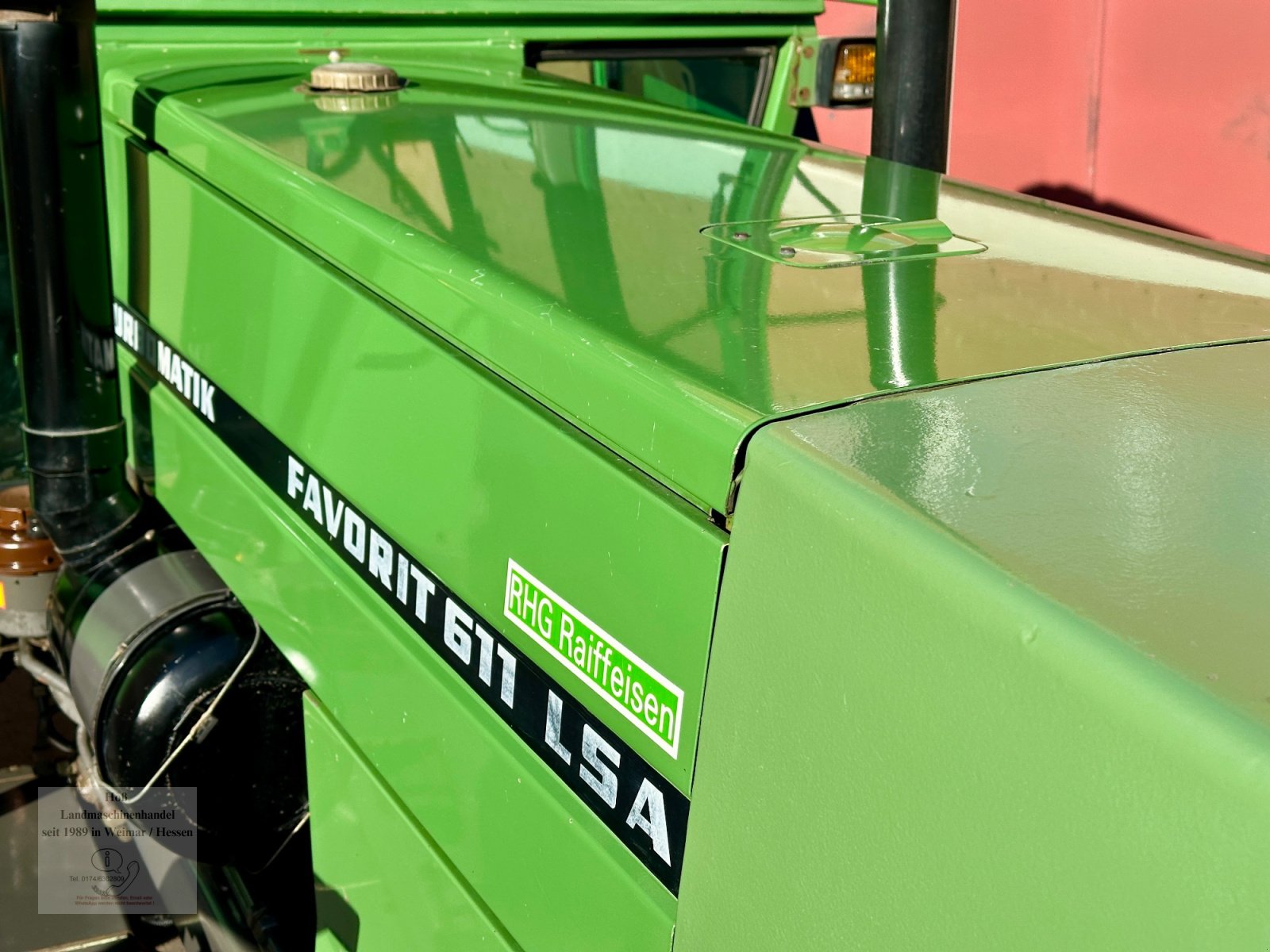 Traktor des Typs Fendt FAVORIT 611 LSA EHR, DL, 40 KM/h ( kein 612 614 615 ), Gebrauchtmaschine in Weimar/Hessen (Bild 13)