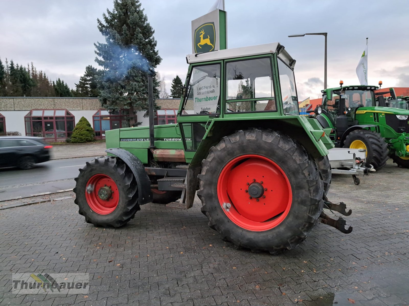 Traktor of the type Fendt Favorit 612 LS, Gebrauchtmaschine in Cham (Picture 5)