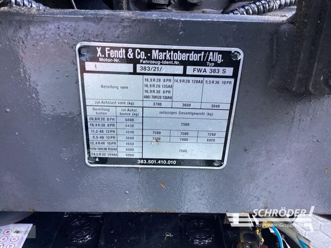 Traktor типа Fendt FAVORIT 612 LSA, Gebrauchtmaschine в Norden (Фотография 4)