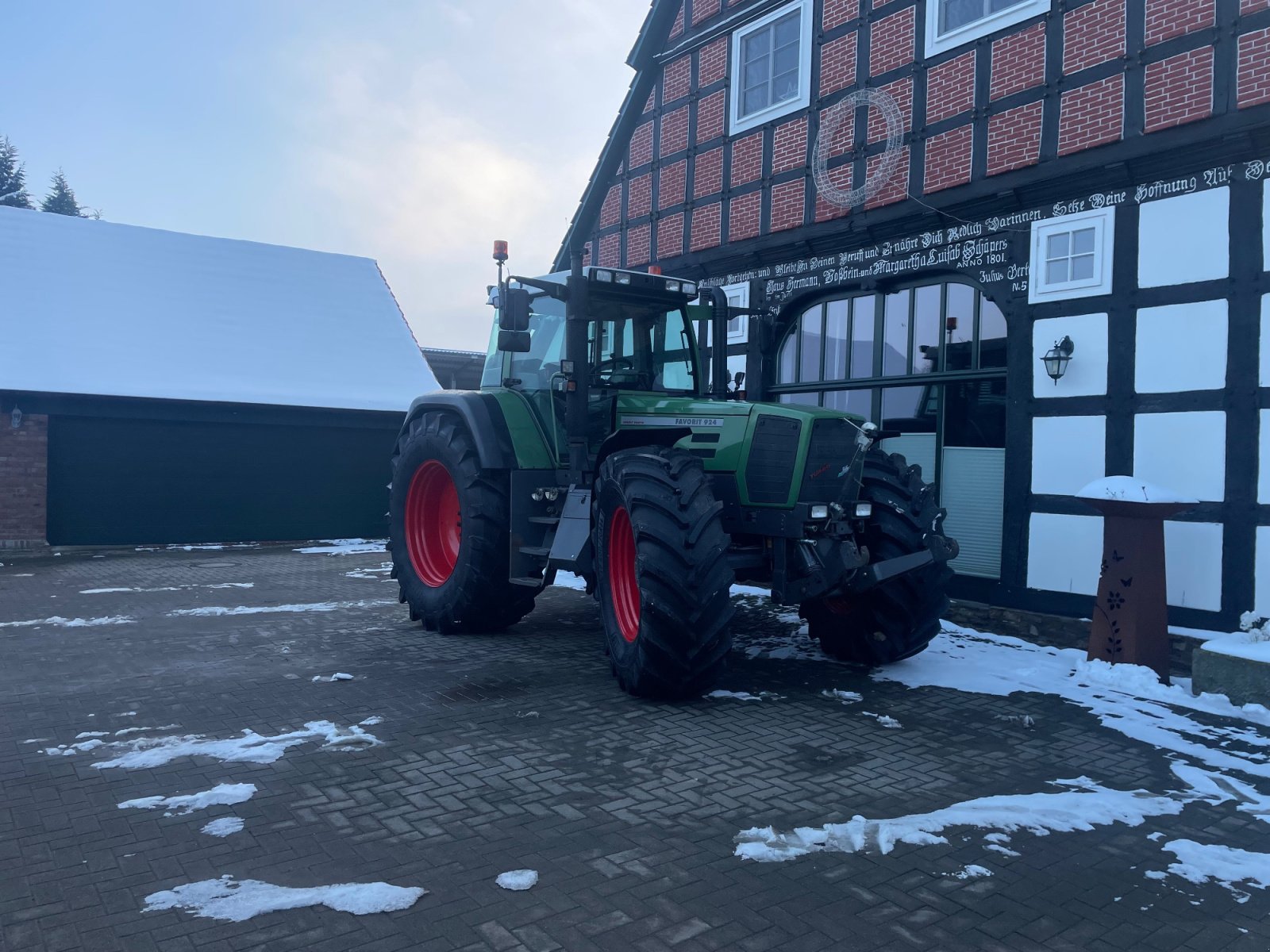 Traktor del tipo Fendt Favorit 924 Vario, Gebrauchtmaschine In Hunteburg (Immagine 8)