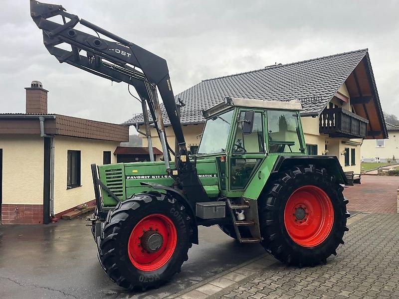 Traktor tipa Fendt Fendt 611 LSA TurbomatiK E Favorit FWA 382 s - Bj.88 - EHR - 40 km/h - Frontlader - Druckluft ä 610 612 614 615, Gebrauchtmaschine u Niedernhausen OT Engenhahn (Slika 8)