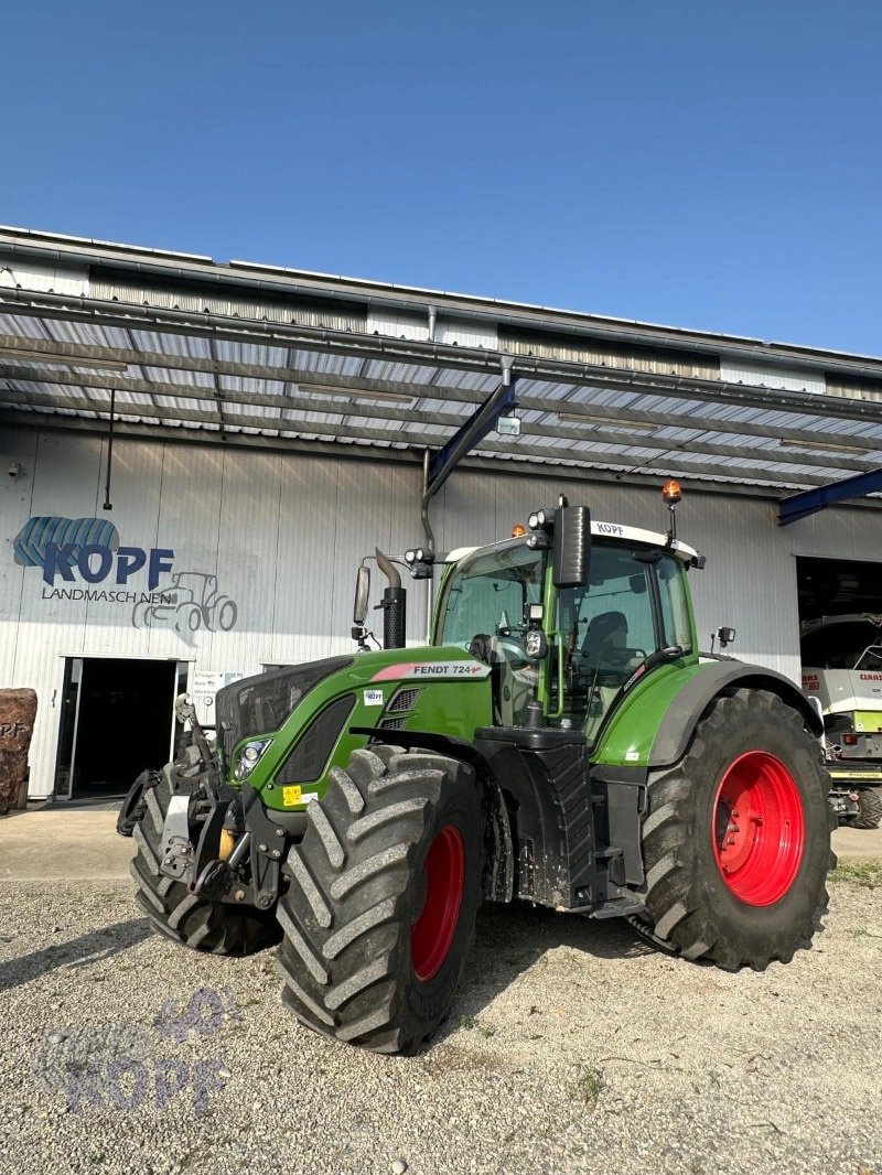 Traktor del tipo Fendt Fendt 724 Profi Plus / FH / FZ Motor NEU, Gebrauchtmaschine In Schutterzell (Immagine 11)