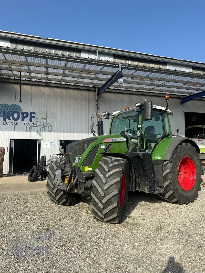 Traktor del tipo Fendt Fendt 724 Profi Plus / FH / FZ Motor NEU, Gebrauchtmaschine In Schutterzell (Immagine 14)