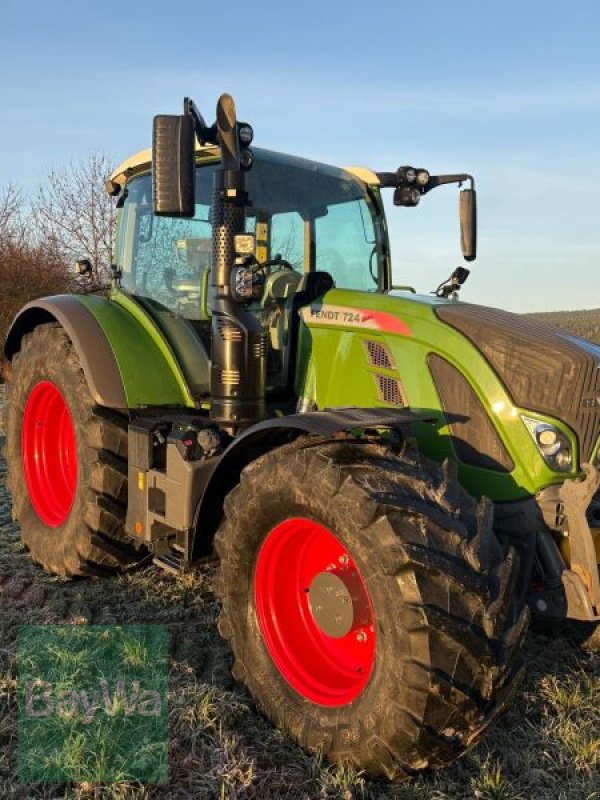 Traktor Türe ait Fendt FENDT 724 VARIO S4 PROFI PLUS, Gebrauchtmaschine içinde Eutingen (resim 10)