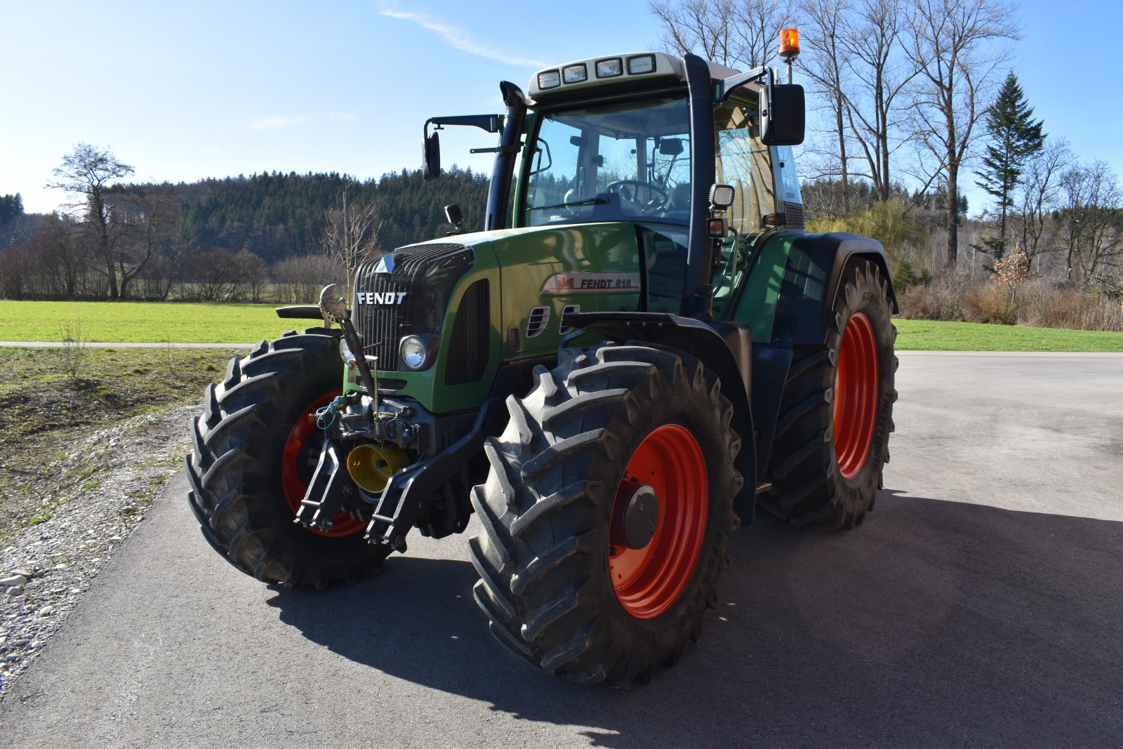 Traktor типа Fendt Fendt 818 Vario mit RTK-Spurführung, Gebrauchtmaschine в Landsberg/Ellighofen (Фотография 9)