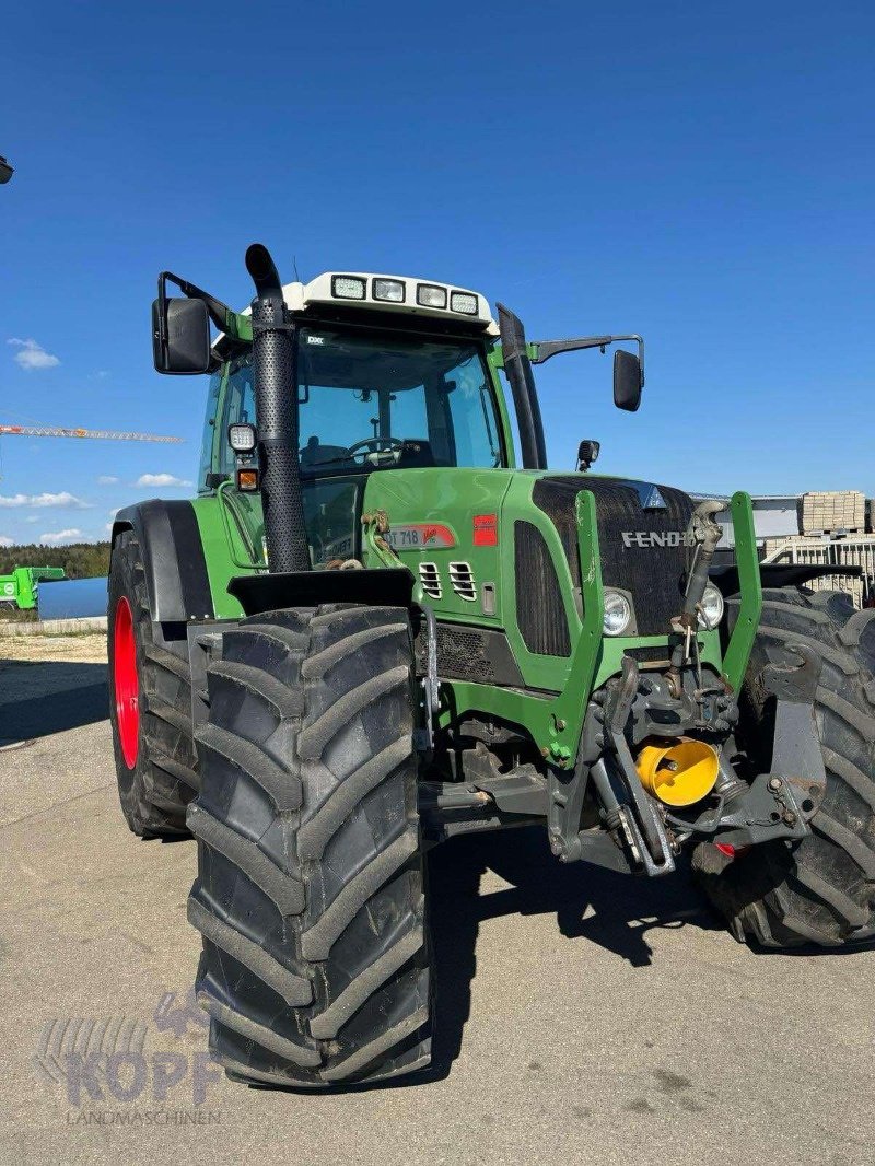 Traktor des Typs Fendt Fendt 820 Fronthydraulik (Trimble-GPS), Gebrauchtmaschine in Schutterzell (Bild 9)