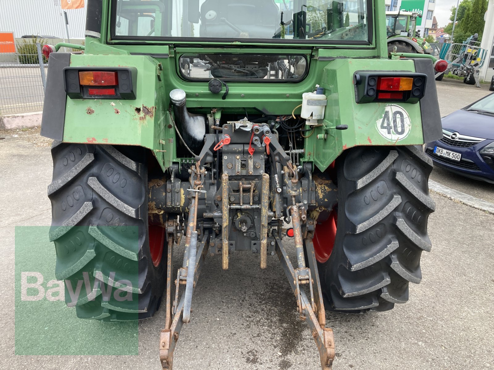 Traktor des Typs Fendt GT 365 + neuwertigen Hauer Frontlader, Gebrauchtmaschine in Dinkelsbühl (Bild 8)