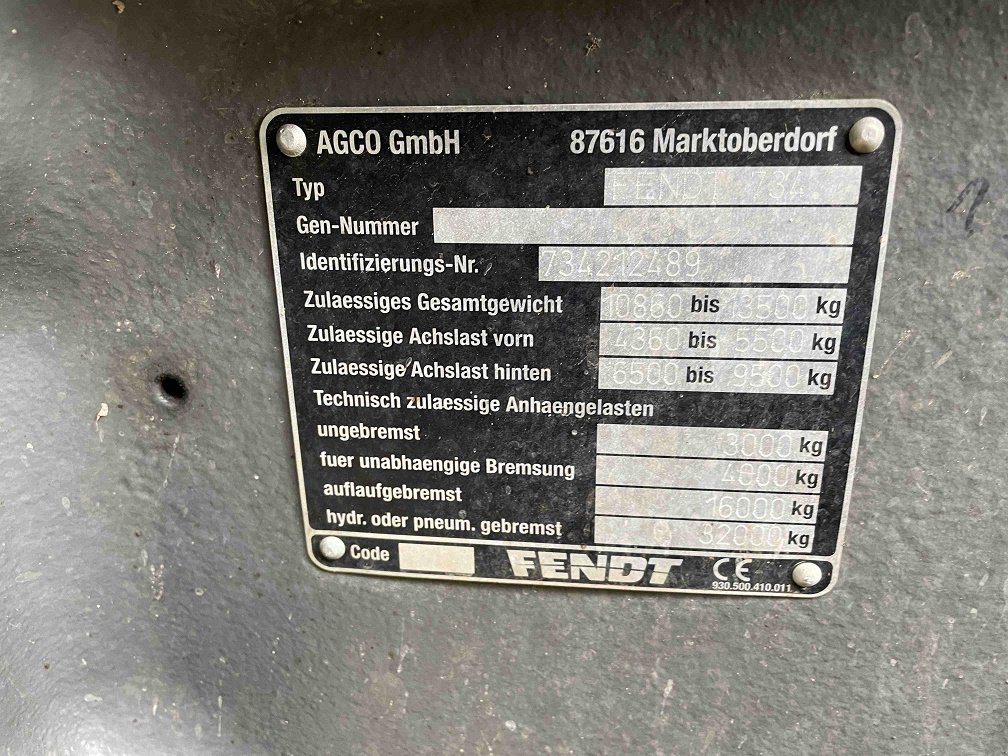 Traktor a típus Fendt Traktor / Schlepper, Gebrauchtmaschine ekkor: Wuppertal (Kép 5)