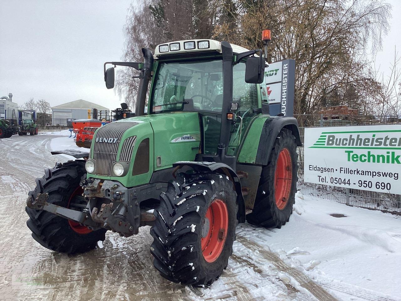 Traktor типа Fendt Vario 411, Gebrauchtmaschine в Coppenbruegge (Фотография 1)