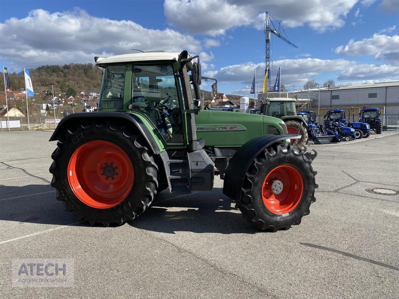 Traktor от тип Fendt Vario 716, Gebrauchtmaschine в Velburg (Снимка 16)