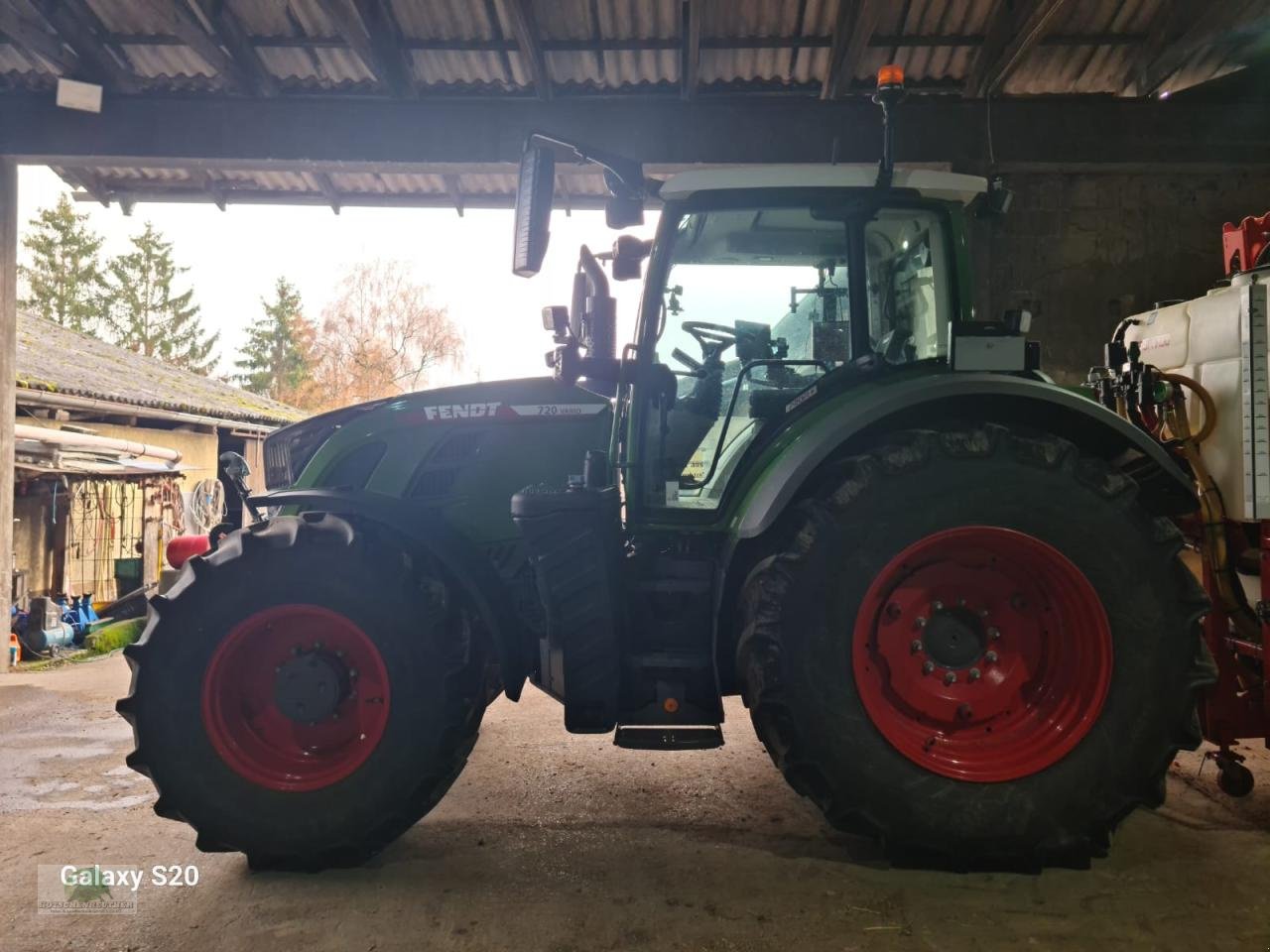 Traktor Türe ait Fendt Vario 720 Gen6, Profi+, RTK, Gebrauchtmaschine içinde Hofheim (resim 3)