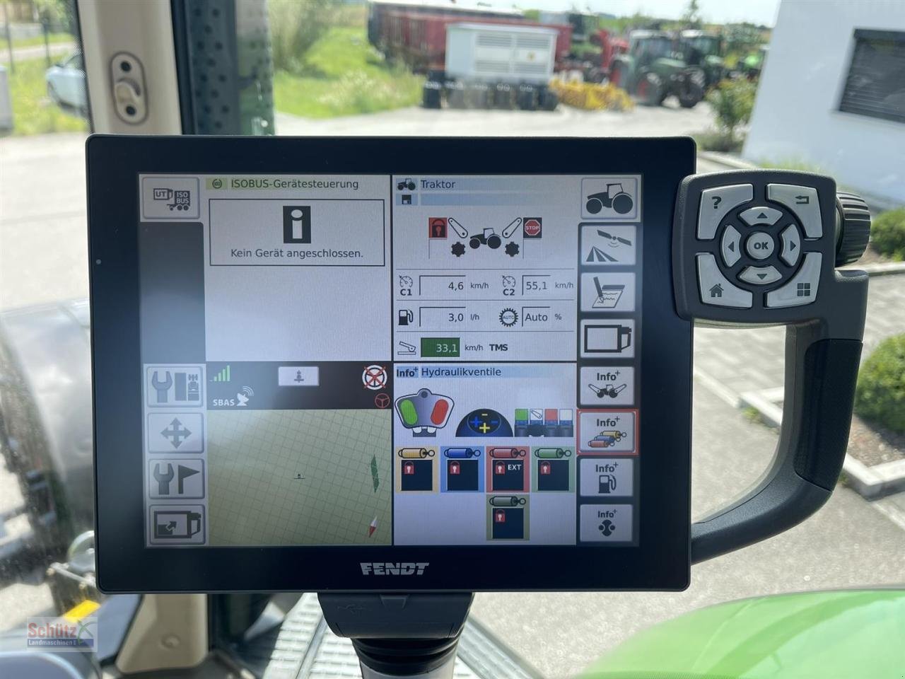 Traktor типа Fendt Vario 720 Profi Plus S4, FZW, FKH, GPS, 4800 Bh, neue Hinterreifen, FINANZIERUNG MÖGLICH, Gebrauchtmaschine в Schierling (Фотография 12)