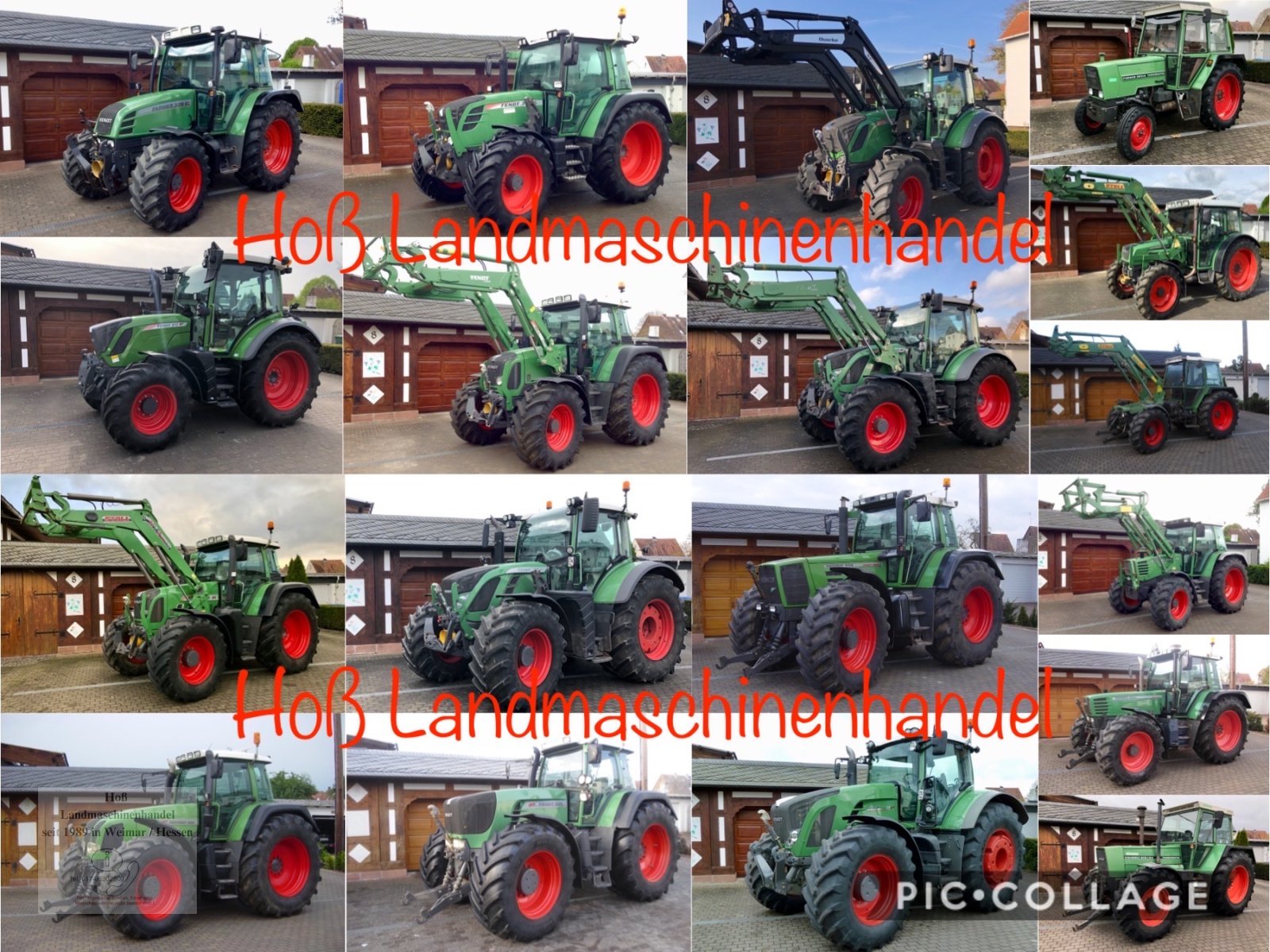 Traktor Türe ait Fendt Weihnachtsgrüße ( Claas Rabe Amazone ), Gebrauchtmaschine içinde Weimar/Hessen (resim 2)