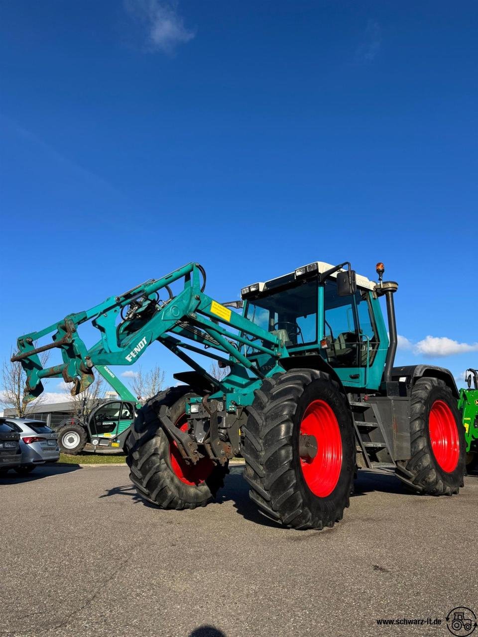 Traktor des Typs Fendt Xylon 520, Gebrauchtmaschine in Aspach (Bild 1)