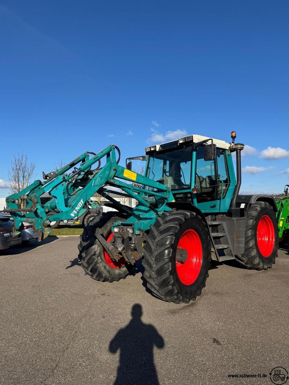 Traktor des Typs Fendt Xylon 520, Gebrauchtmaschine in Aspach (Bild 3)