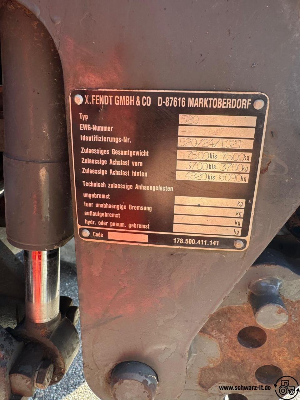 Traktor des Typs Fendt Xylon 520, Gebrauchtmaschine in Aspach (Bild 21)