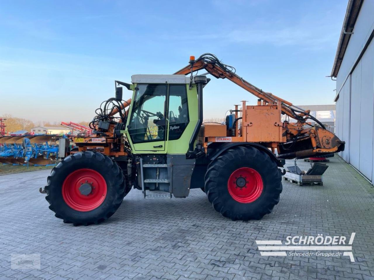 Traktor του τύπου Fendt XYLON 524, Gebrauchtmaschine σε Wildeshausen (Φωτογραφία 4)