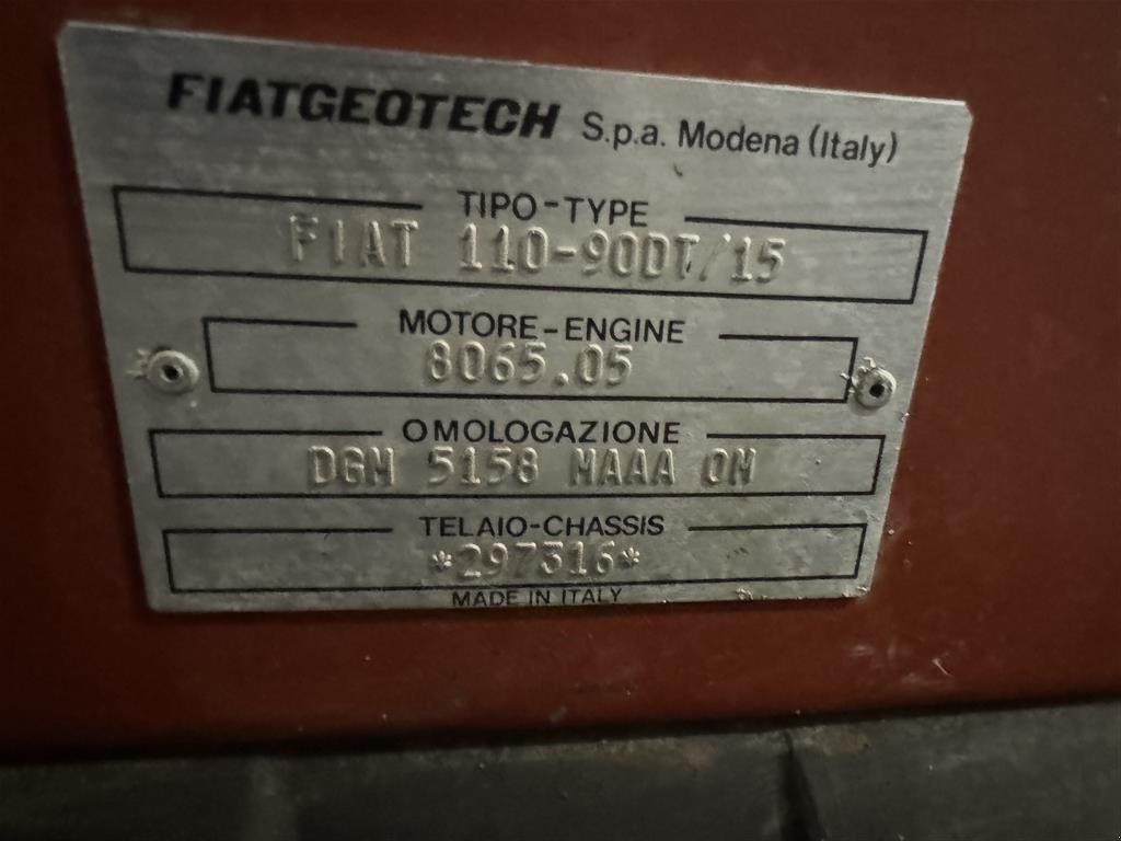 Traktor типа Fiat 110-90, Gebrauchtmaschine в Haderup (Фотография 21)