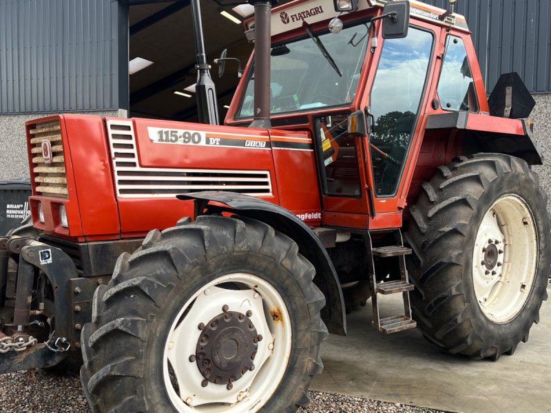 Traktor a típus Fiat 115-90 DT Dalbo frontlift, Gebrauchtmaschine ekkor: Vejle (Kép 1)
