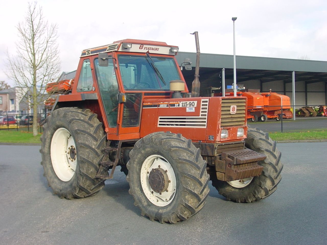 Traktor des Typs Fiat 115-90DT, Gebrauchtmaschine in Wieringerwerf (Bild 4)