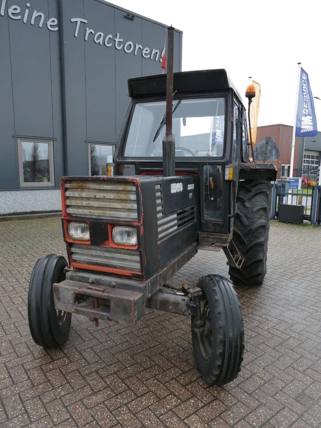 Traktor des Typs Fiat 55-90 2wd / 7081 Draaiuren / Margetrekker, Gebrauchtmaschine in Swifterband (Bild 4)