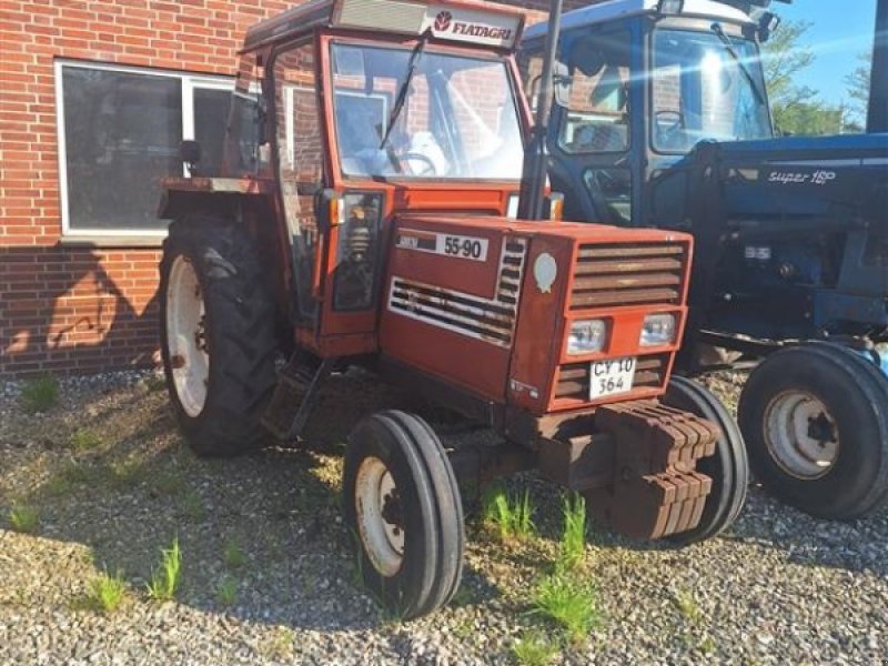 Traktor of the type Fiat 55-90, Gebrauchtmaschine in Kolind (Picture 1)