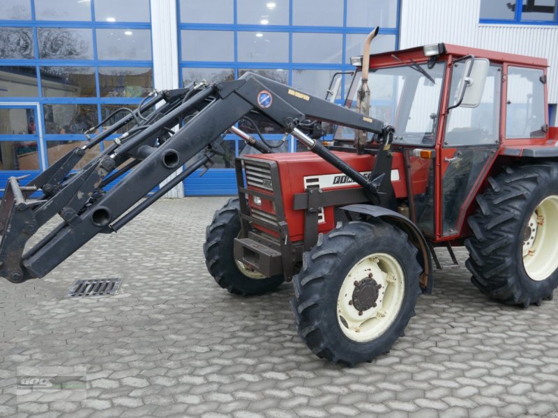 Traktor a típus Fiat 566DT Allr. mit Industriefrontlader. Technisch OK!, Gebrauchtmaschine ekkor: Langenzenn (Kép 1)