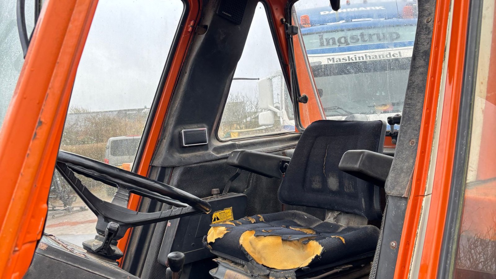 Traktor Türe ait Fiat 580, Gebrauchtmaschine içinde Løkken (resim 5)