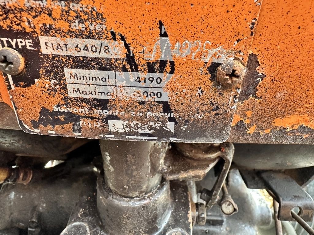 Traktor des Typs Fiat 640, Gebrauchtmaschine in Callantsoog (Bild 10)