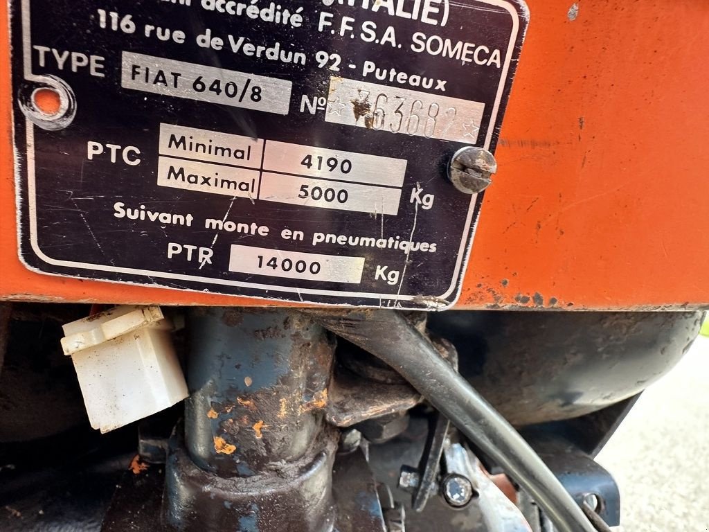 Traktor des Typs Fiat 640, Gebrauchtmaschine in Callantsoog (Bild 8)