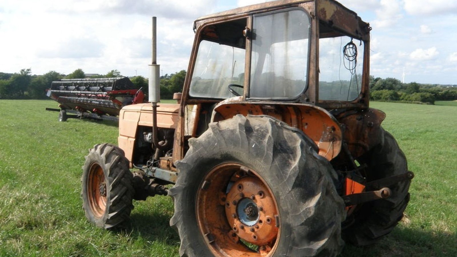 Traktor tipa Fiat 650 med frontlæsser og 615 4WD, Gebrauchtmaschine u Skive (Slika 6)