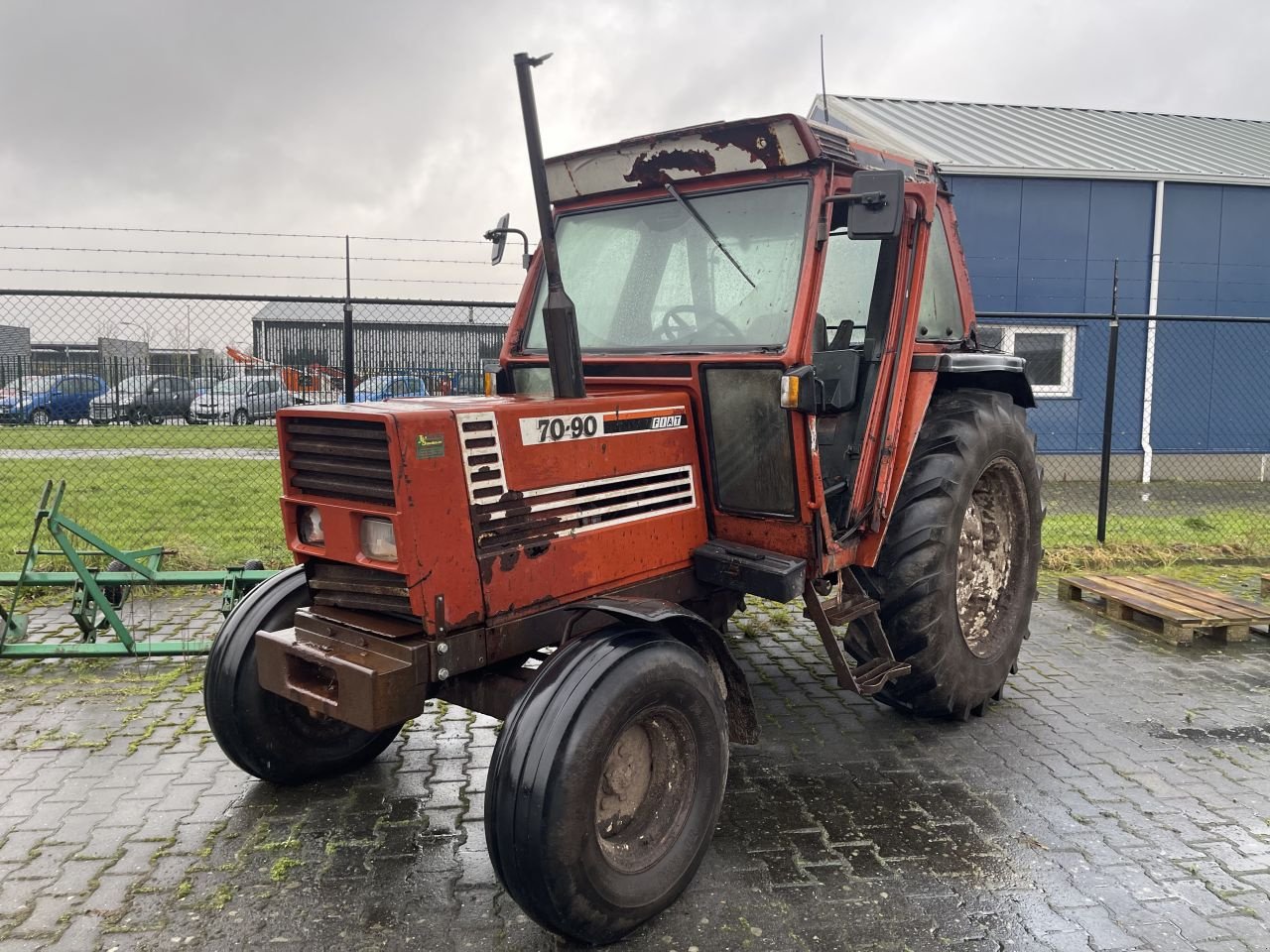 Traktor des Typs Fiat 70-90, Gebrauchtmaschine in Tweede Exloermond (Bild 2)