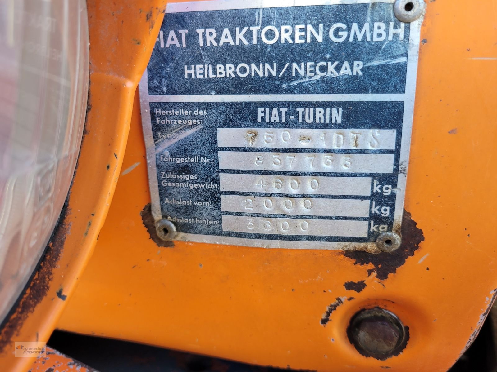 Traktor des Typs Fiat 750 DT, Gebrauchtmaschine in Altenberge (Bild 13)