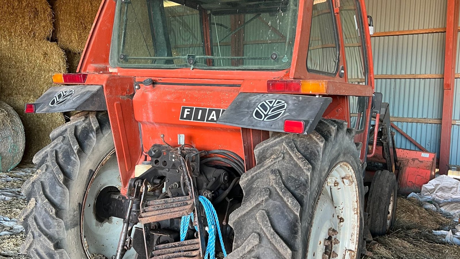 Traktor typu Fiat 780 m/frontlæsser, Gebrauchtmaschine v Brønderslev (Obrázek 2)